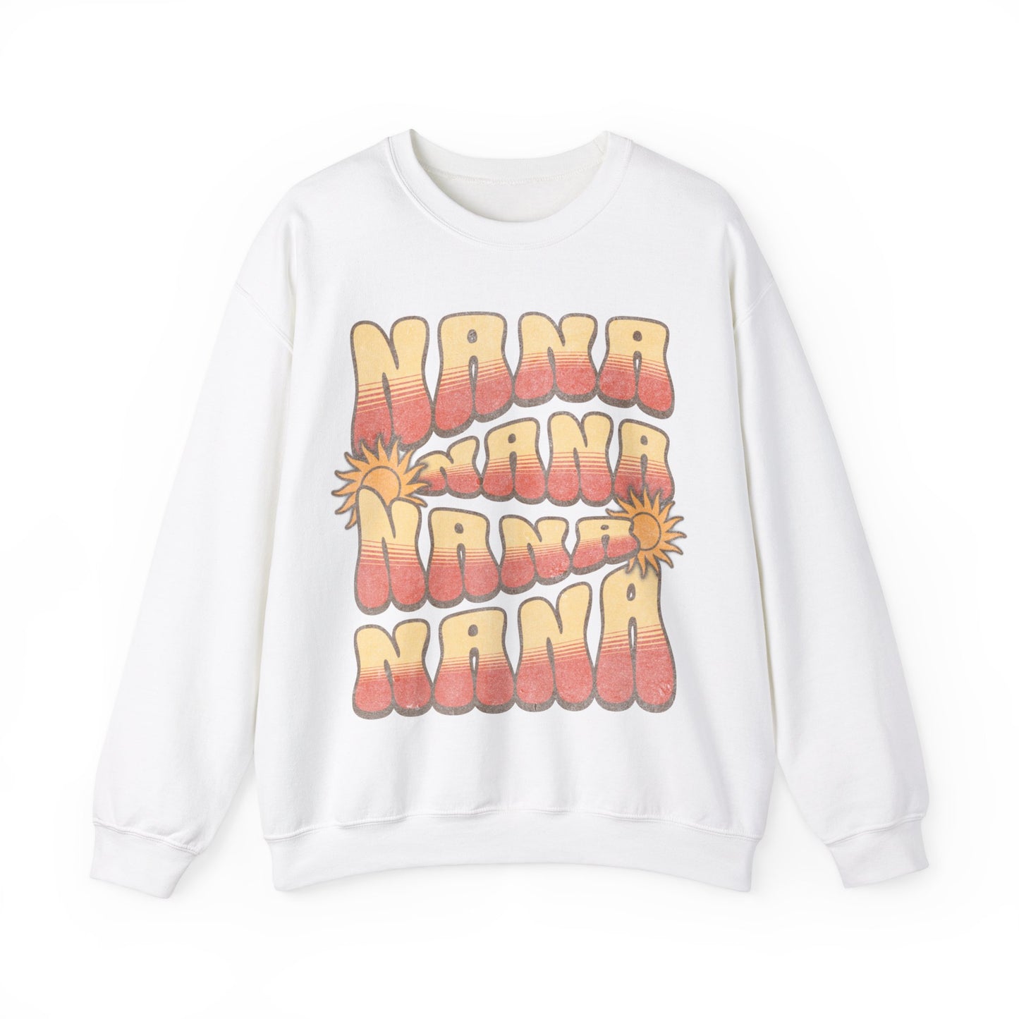 Groovy Nana - Unisex Heavy Blend™ Crewneck Sweatshirt