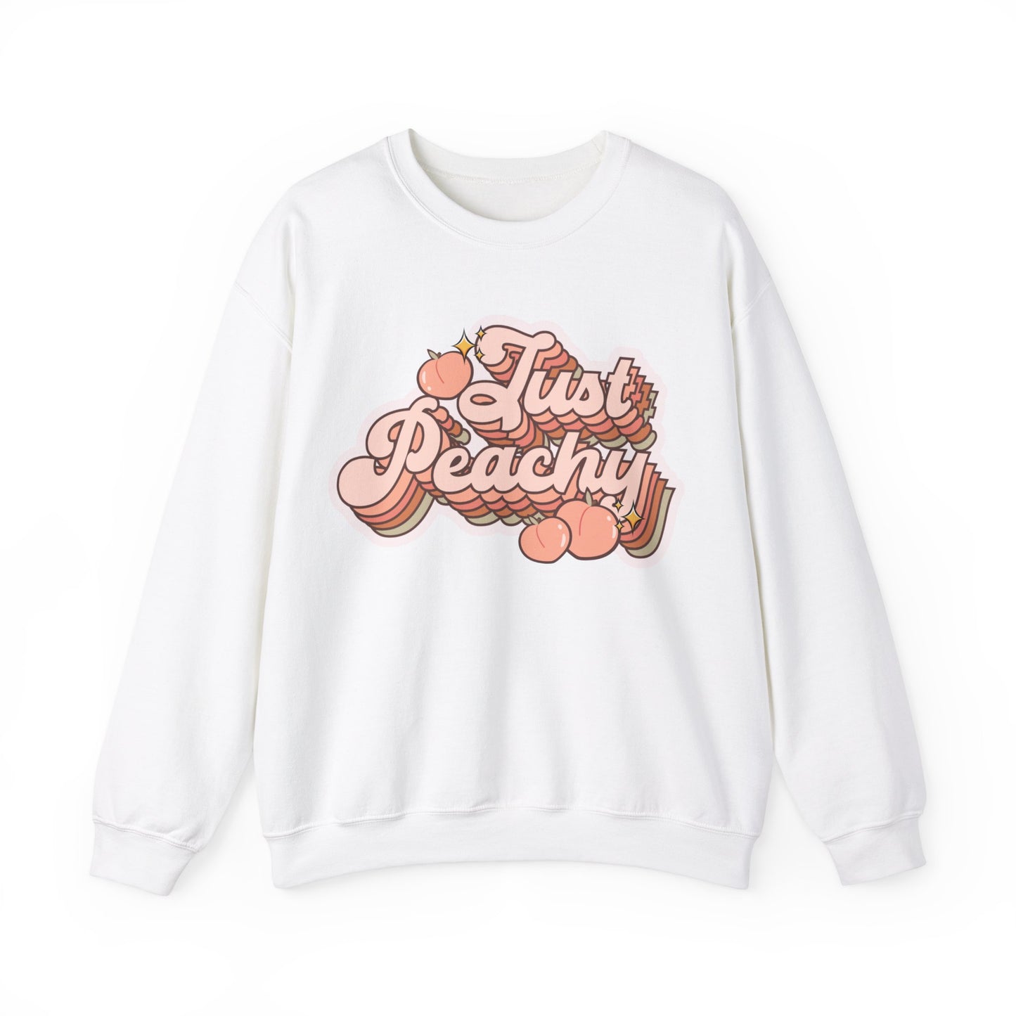 Just Peachy - Unisex Heavy Blend™ Crewneck Sweatshirt