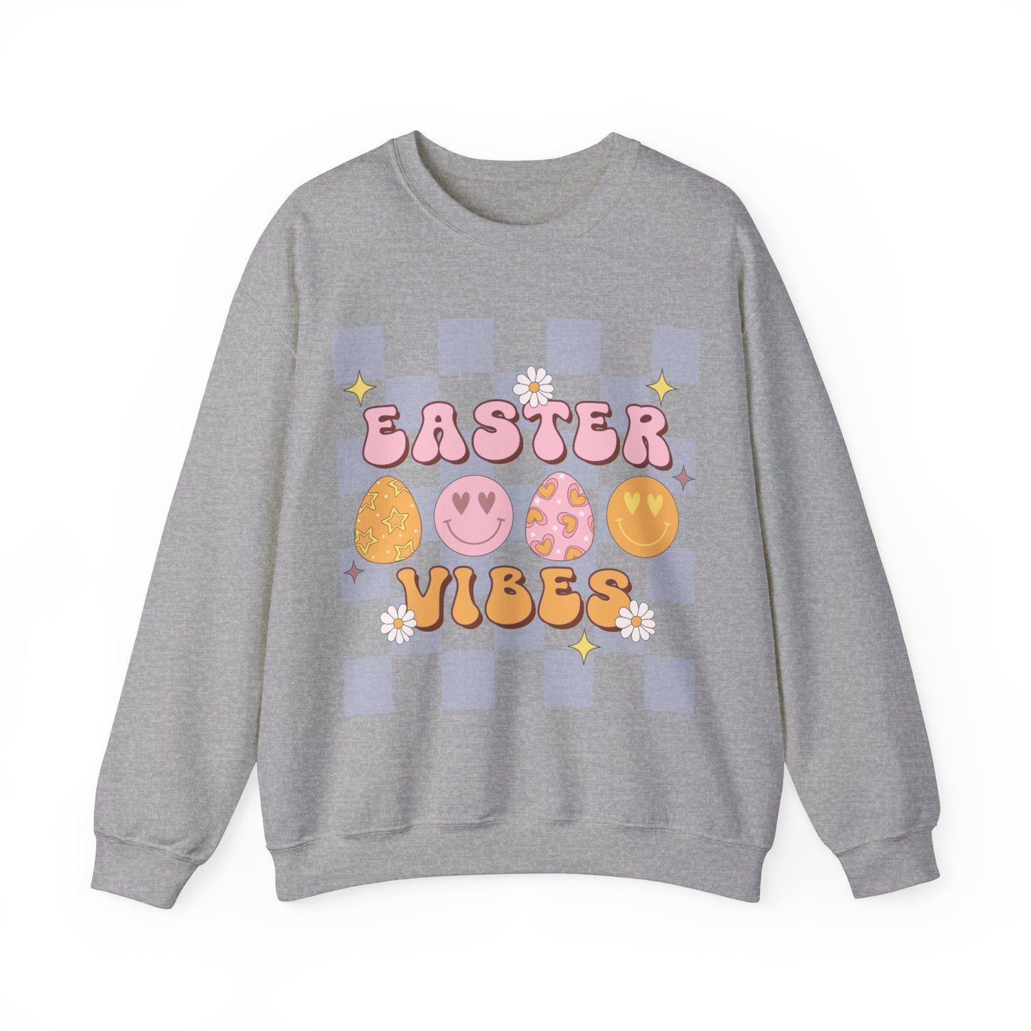 Easter Vibes Pink - Unisex Heavy Blend™ Crewneck Sweatshirt