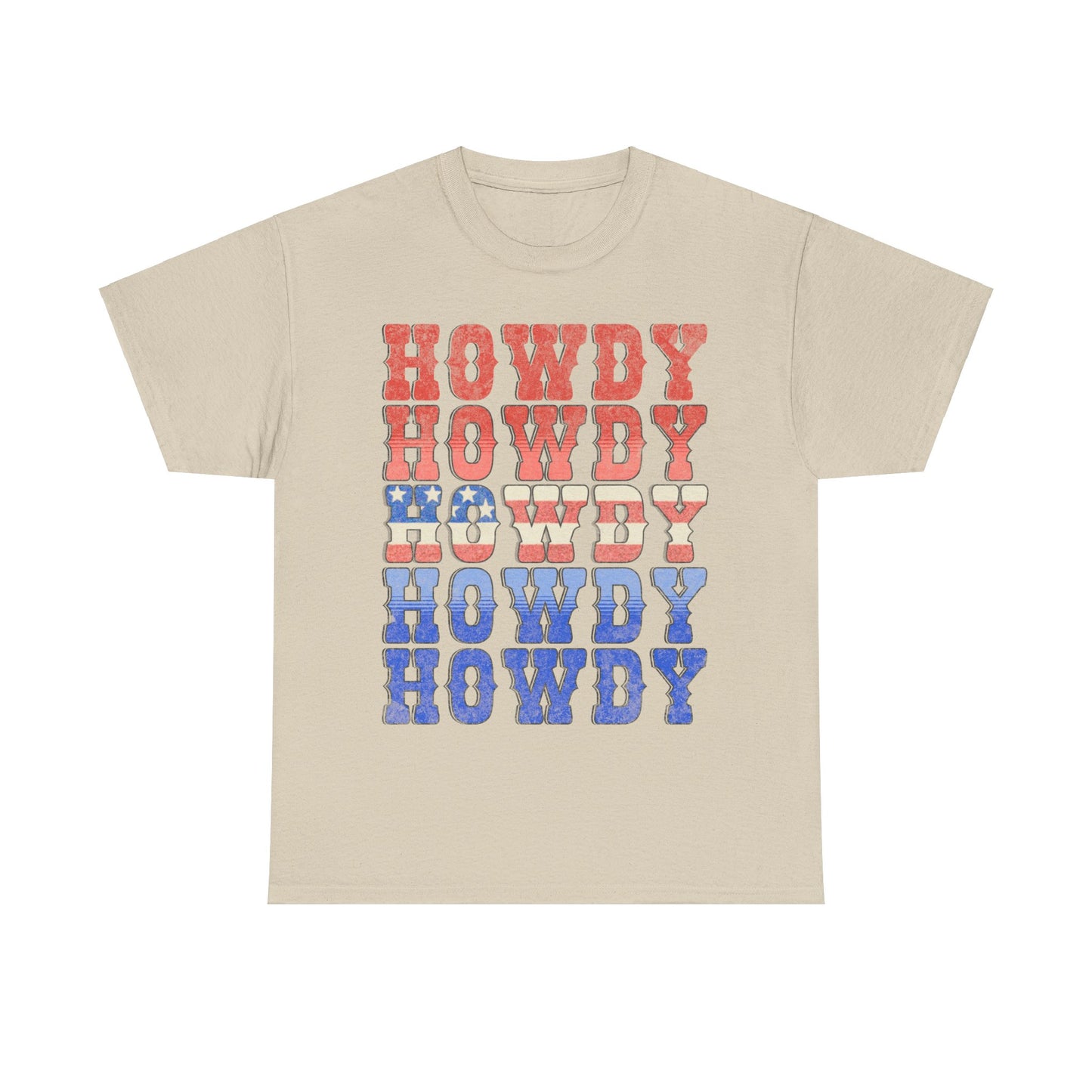 Howdy Fouth of July - Unisex T-Shirt