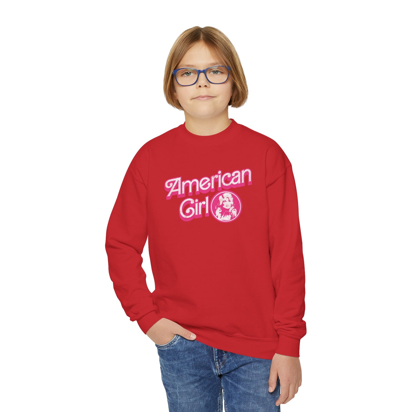 American Girl - Youth Crewneck Sweatshirt