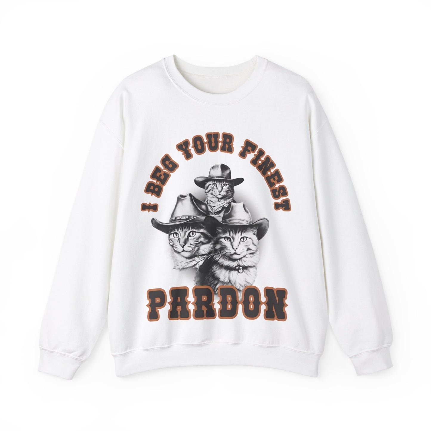 I Beg Your Finest Pardon - Unisex Heavy Blend™ Crewneck Sweatshirt