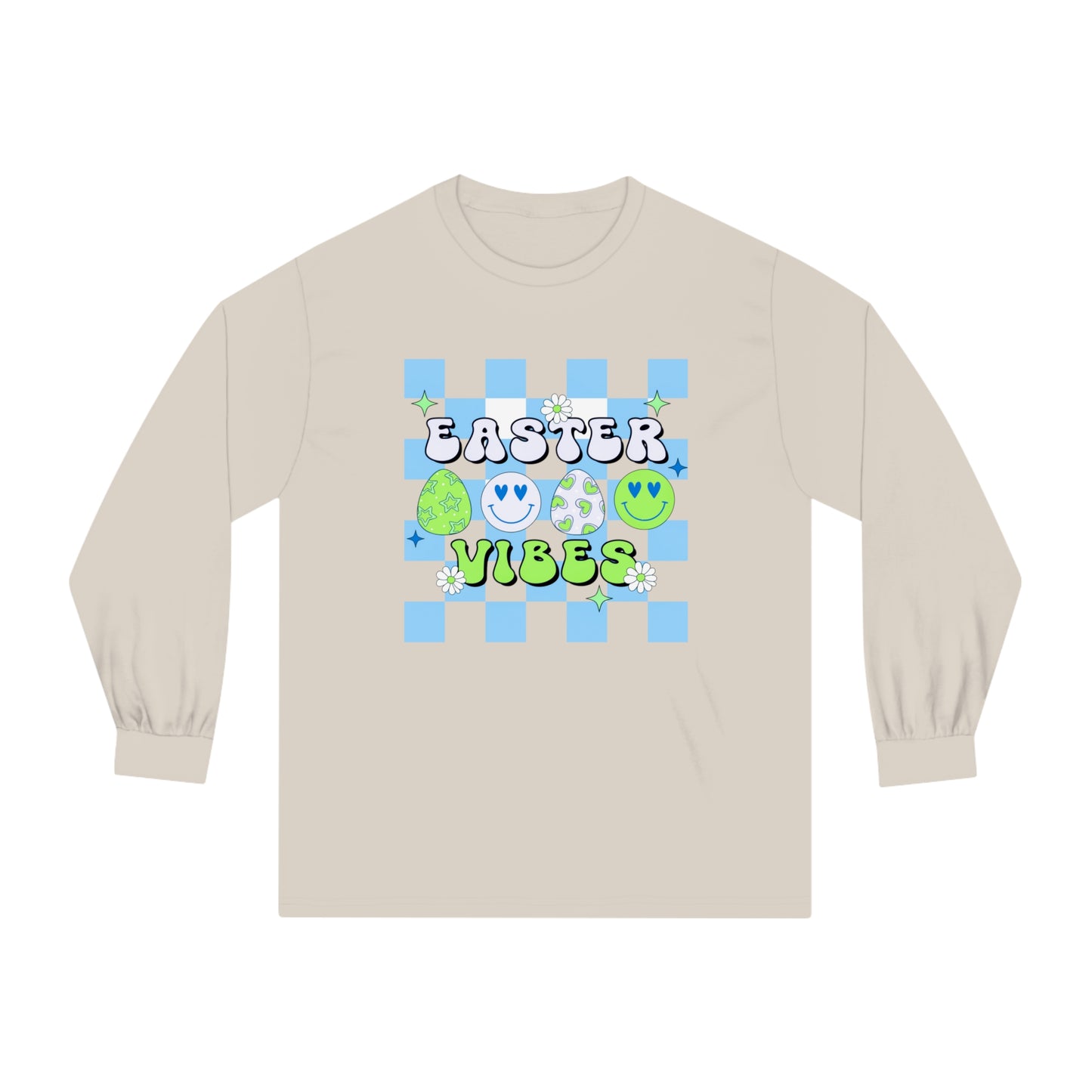 Easter Vibes Blue - Unisex Classic Long Sleeve T-Shirt