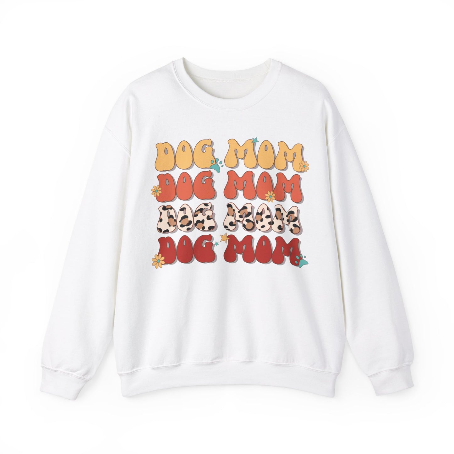 Dog Mom - Unisex Heavy Blend™ Crewneck Sweatshirt