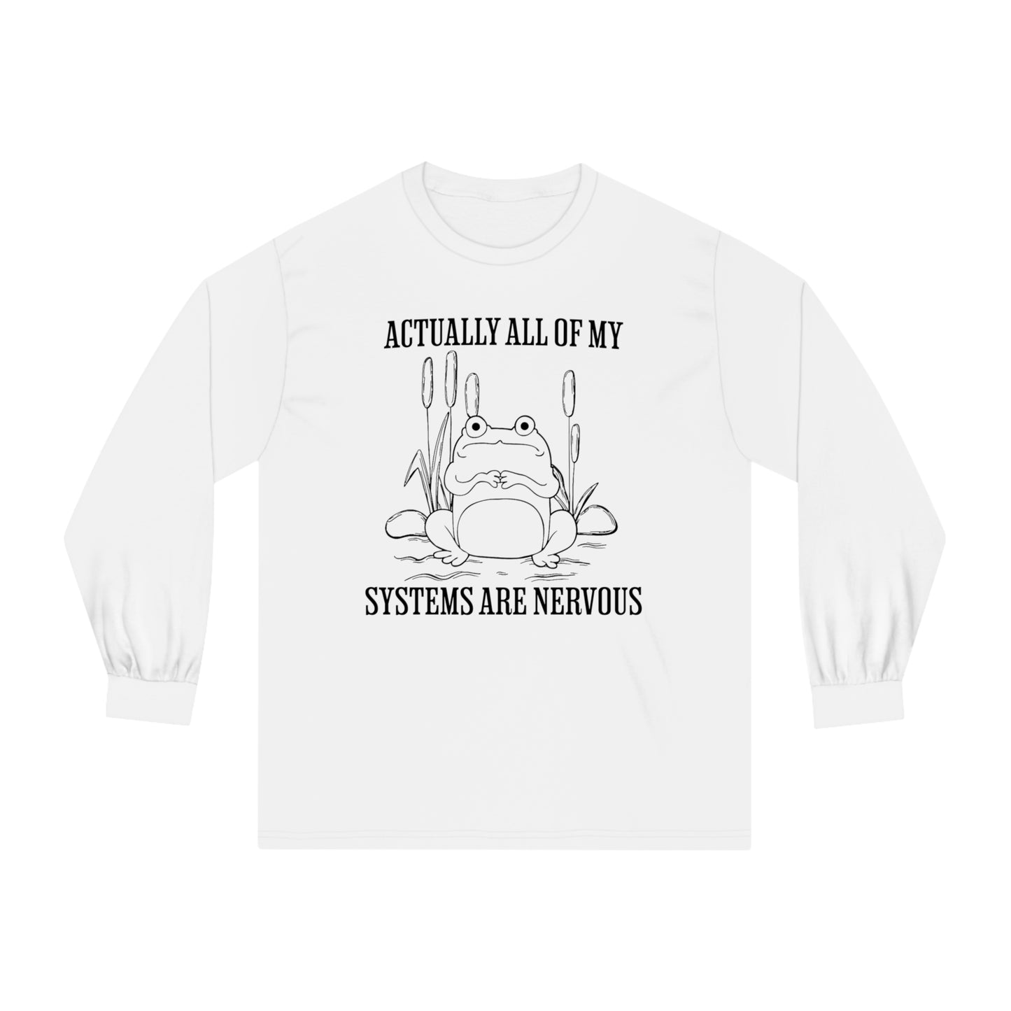 Actually, All of my Systems are Nervous - Unisex Classic Long Sleeve T-Shirt