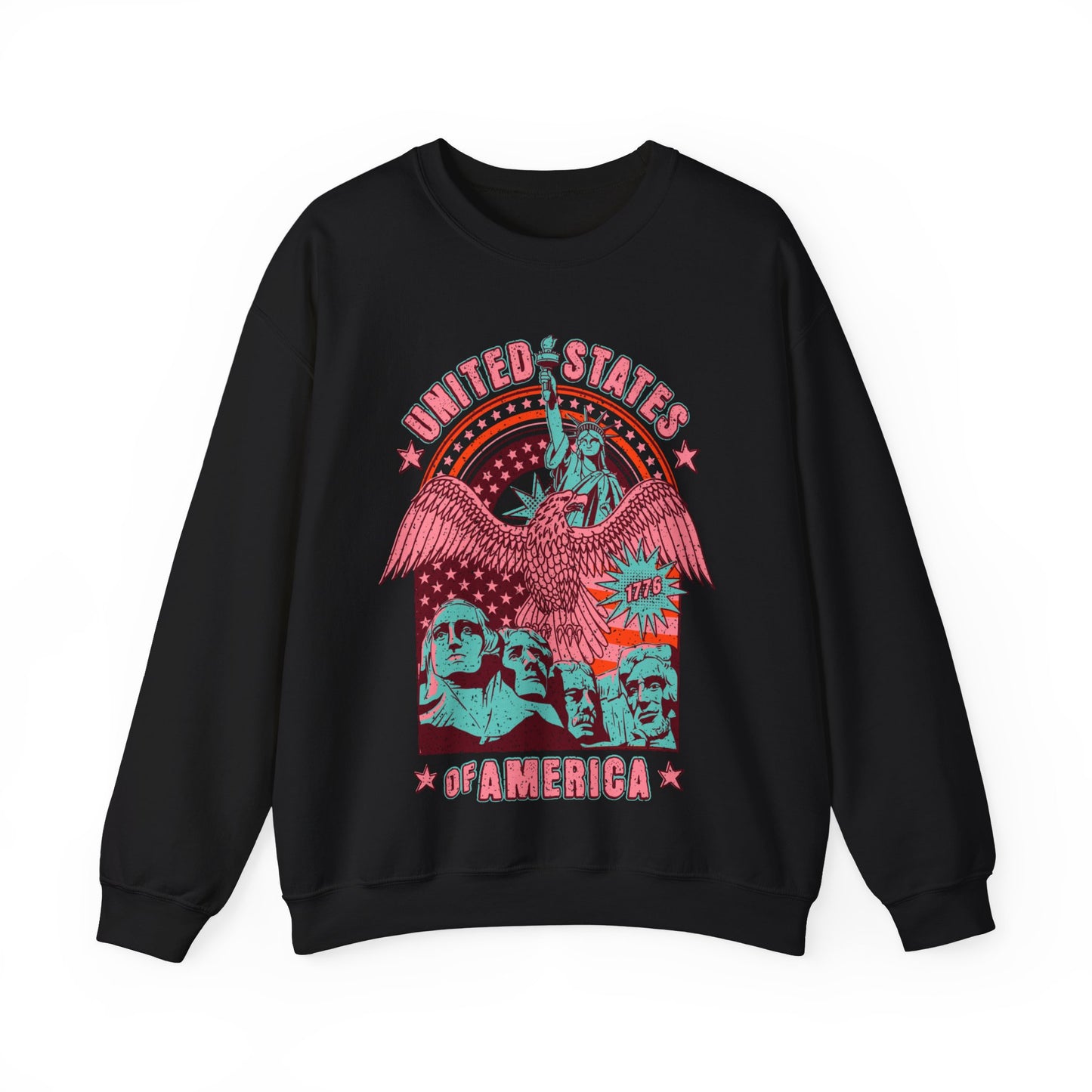 United States of America - Unisex Heavy Blend™ Crewneck Sweatshirt