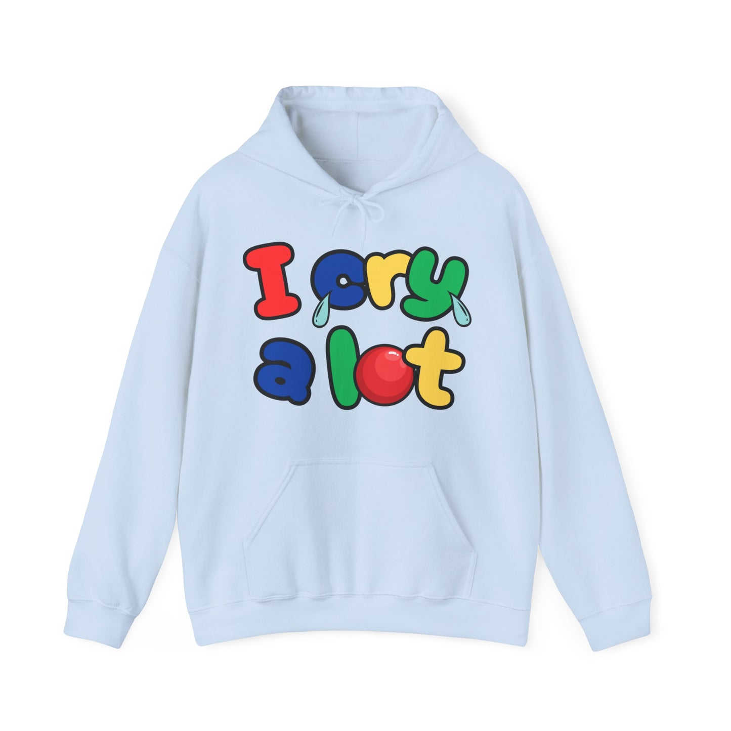 I Cry A Lot - Unisex Heavy Blend™ Hooded Sweatshirt