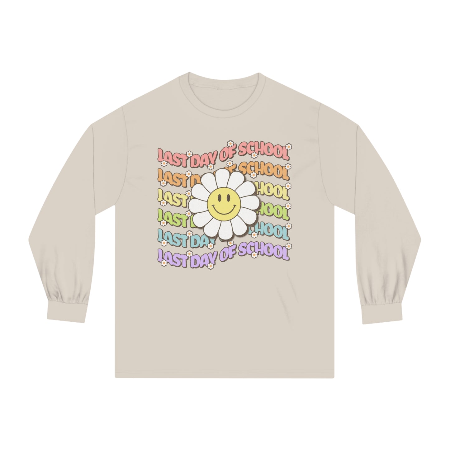 Groovy Last Day of School - Unisex Classic Long Sleeve T-Shirt