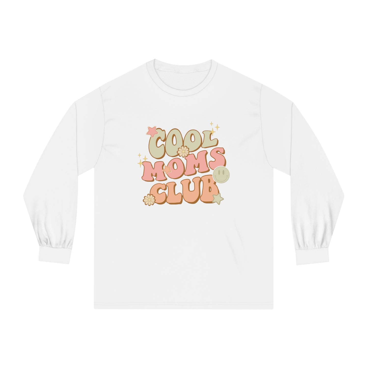 Cool Moms Club Groovy - Unisex Classic Long Sleeve T-Shirt