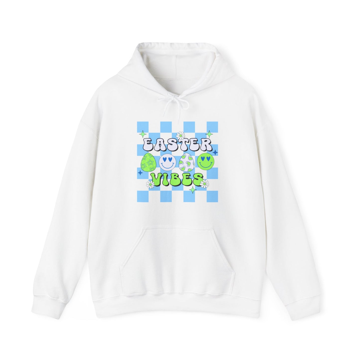 Easter Vibes Blue - Unisex Heavy Blend™ Hooded Sweatshirt