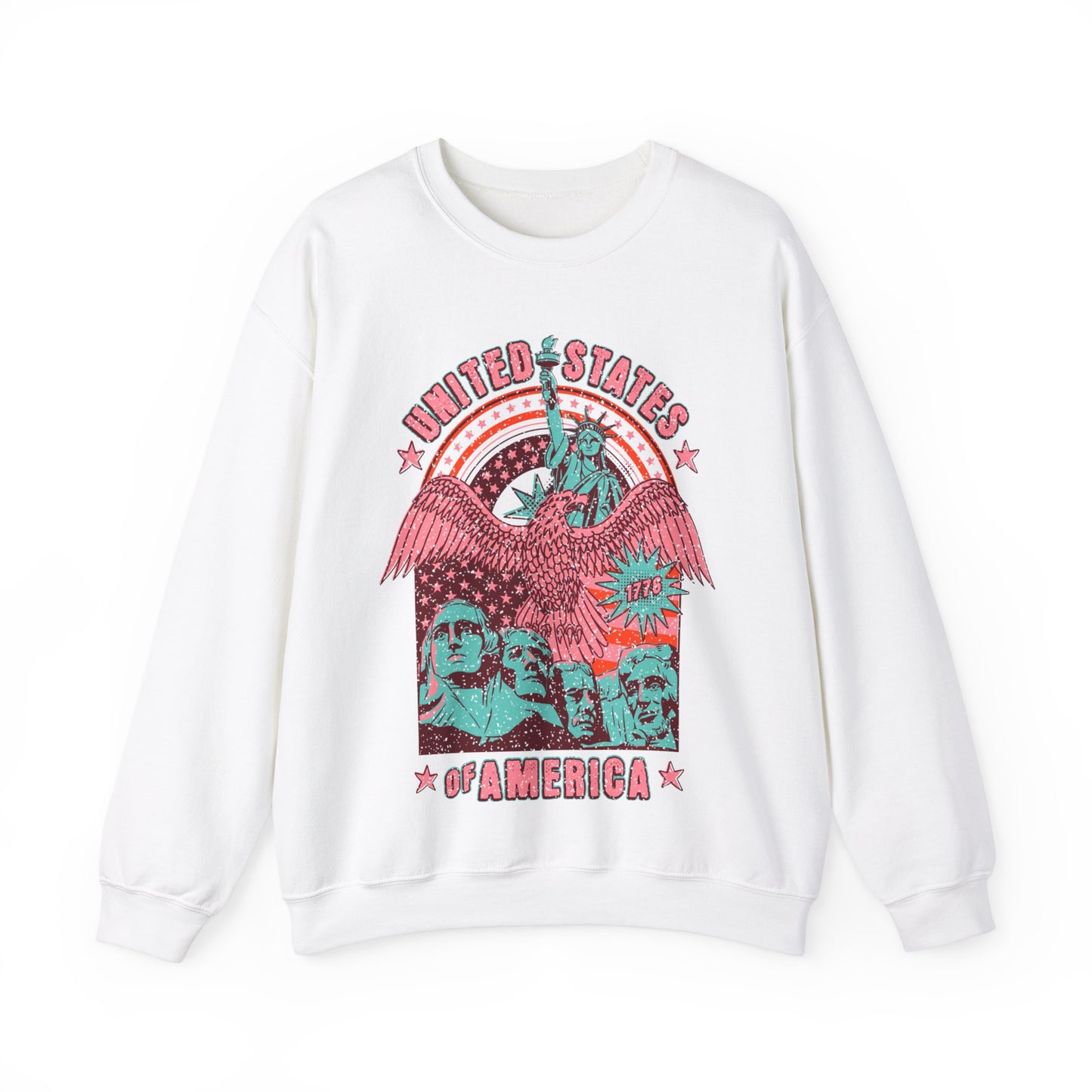 United States of America - Unisex Heavy Blend™ Crewneck Sweatshirt