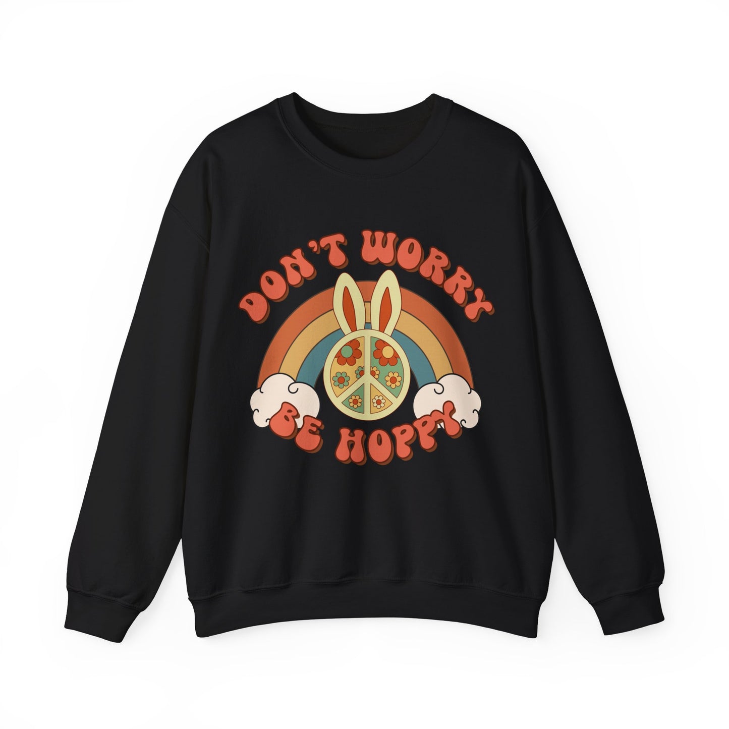 Don’t Worry Be Hoppy - Unisex Heavy Blend™ Crewneck Sweatshirt