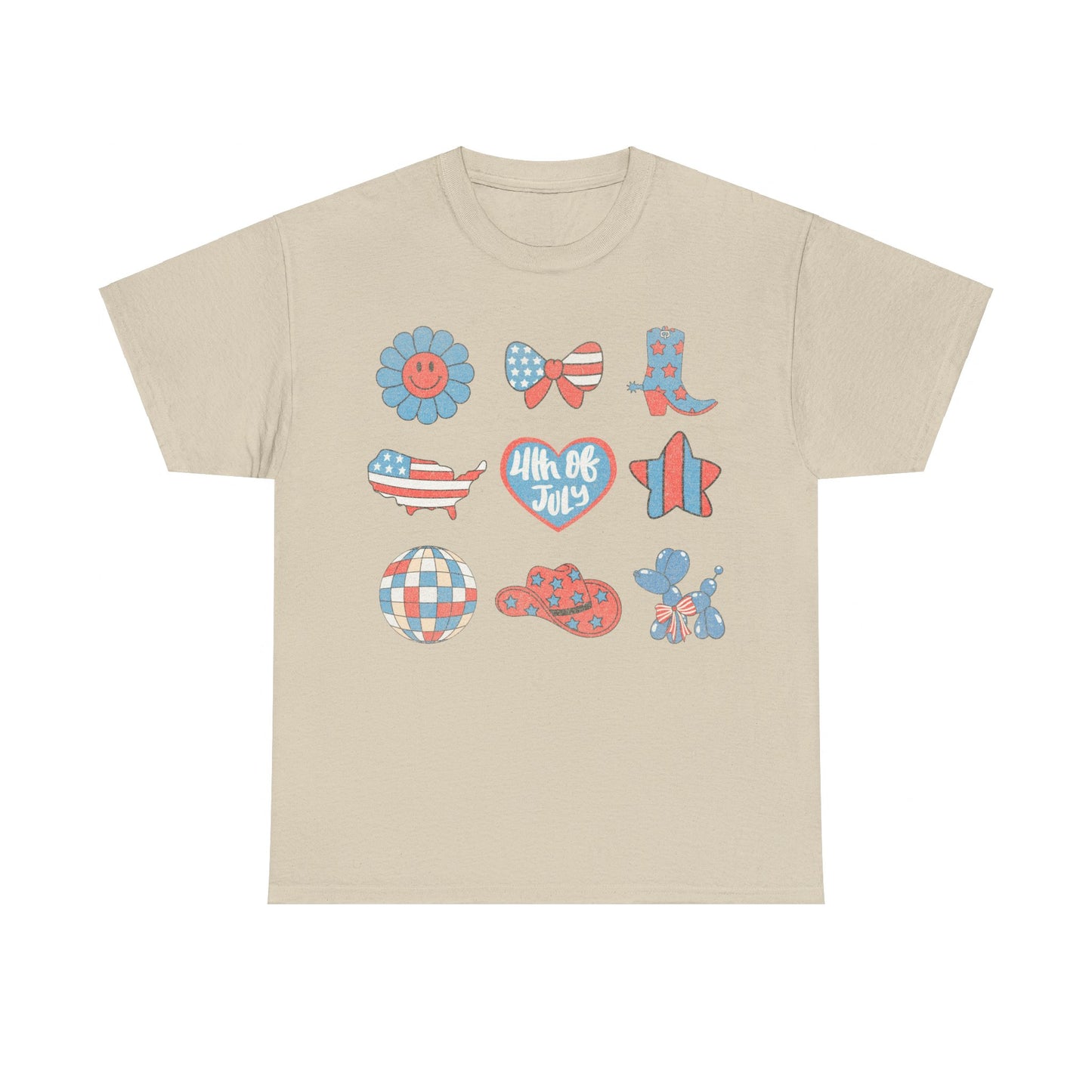 Fourth of July Collage - Unisex T-Shirt