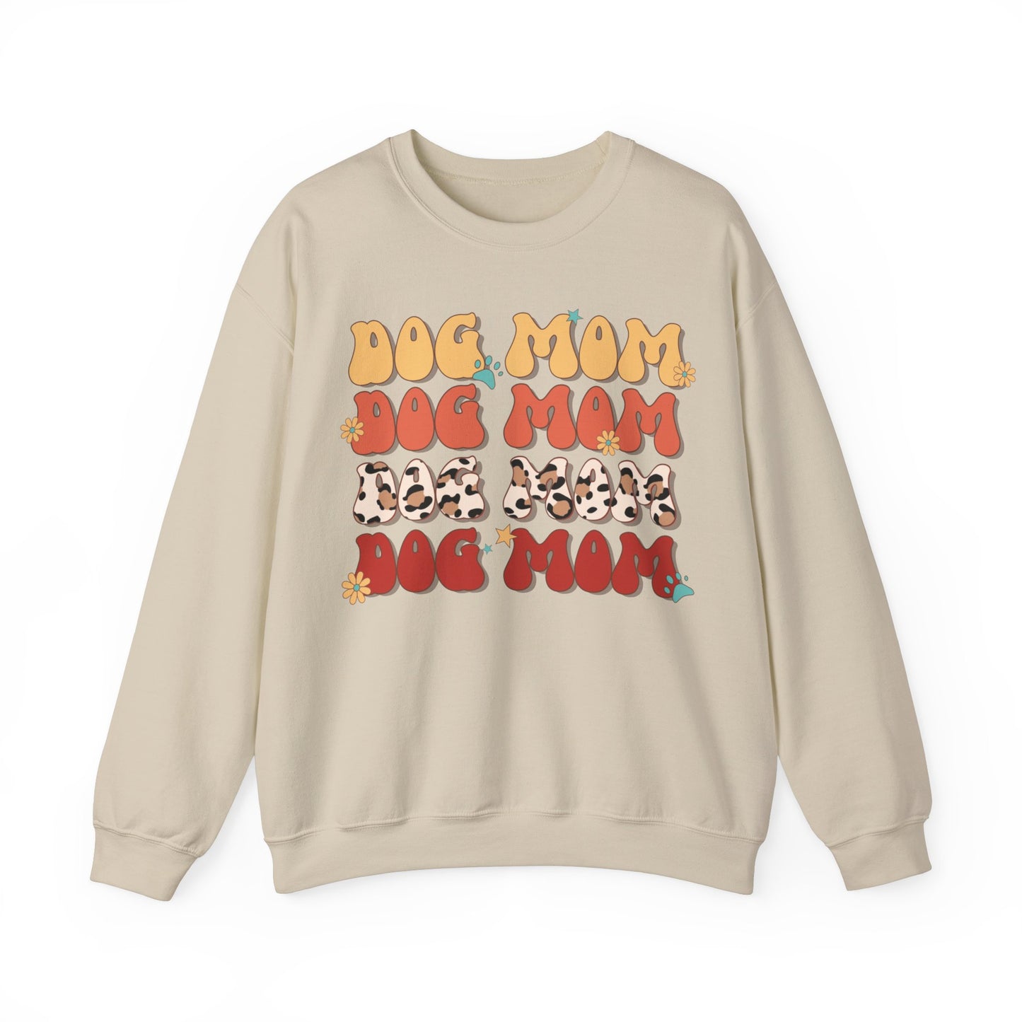 Dog Mom - Unisex Heavy Blend™ Crewneck Sweatshirt