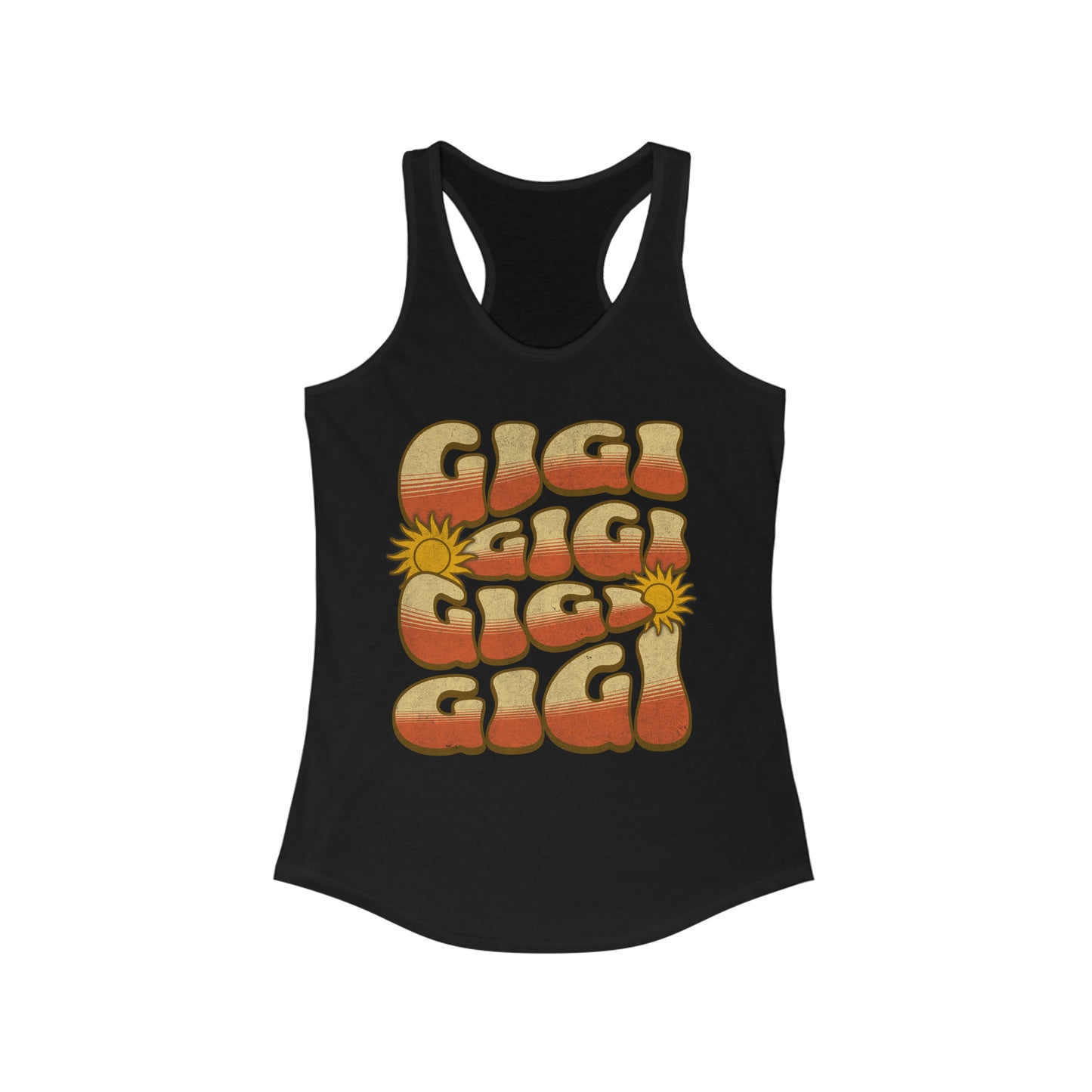 Groovy Gigi - Women's Ideal Racerback Tank