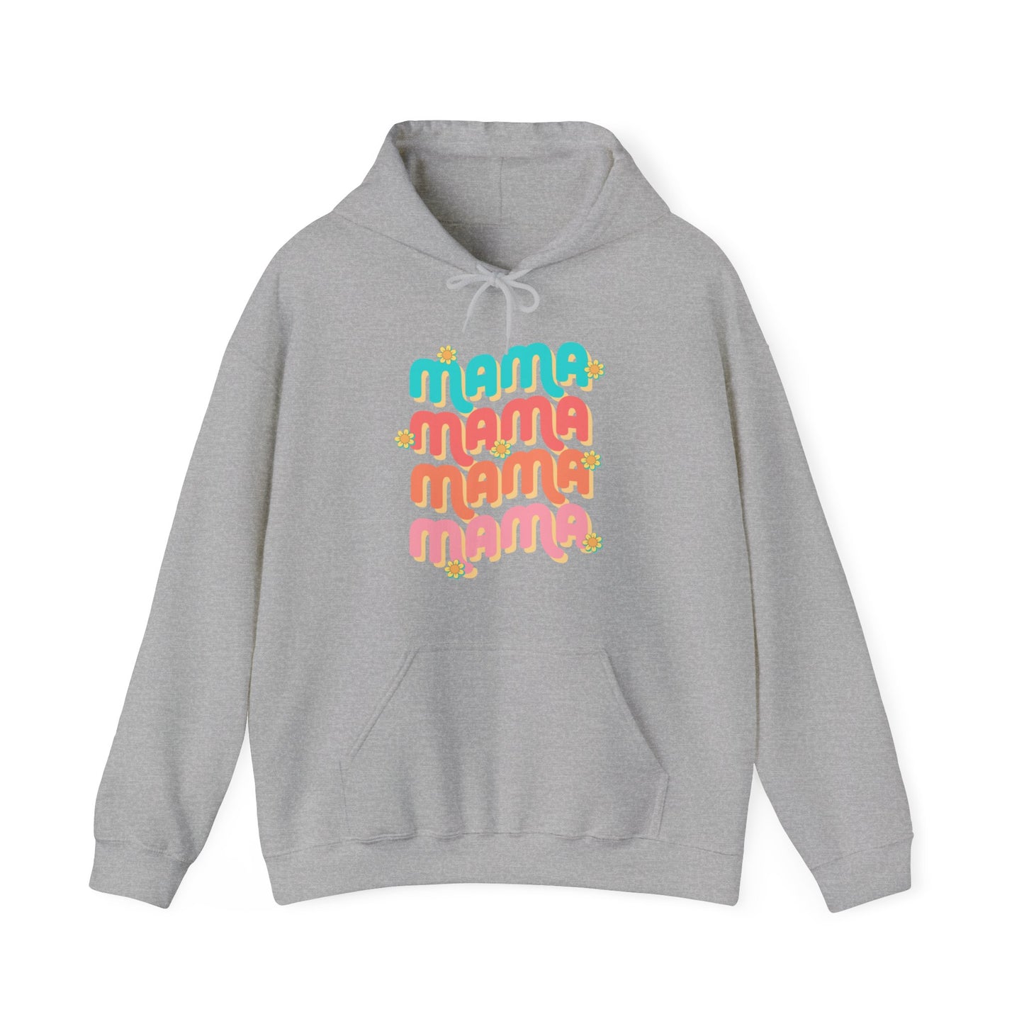 Mama Retro - Unisex Heavy Blend™ Hooded Sweatshirt