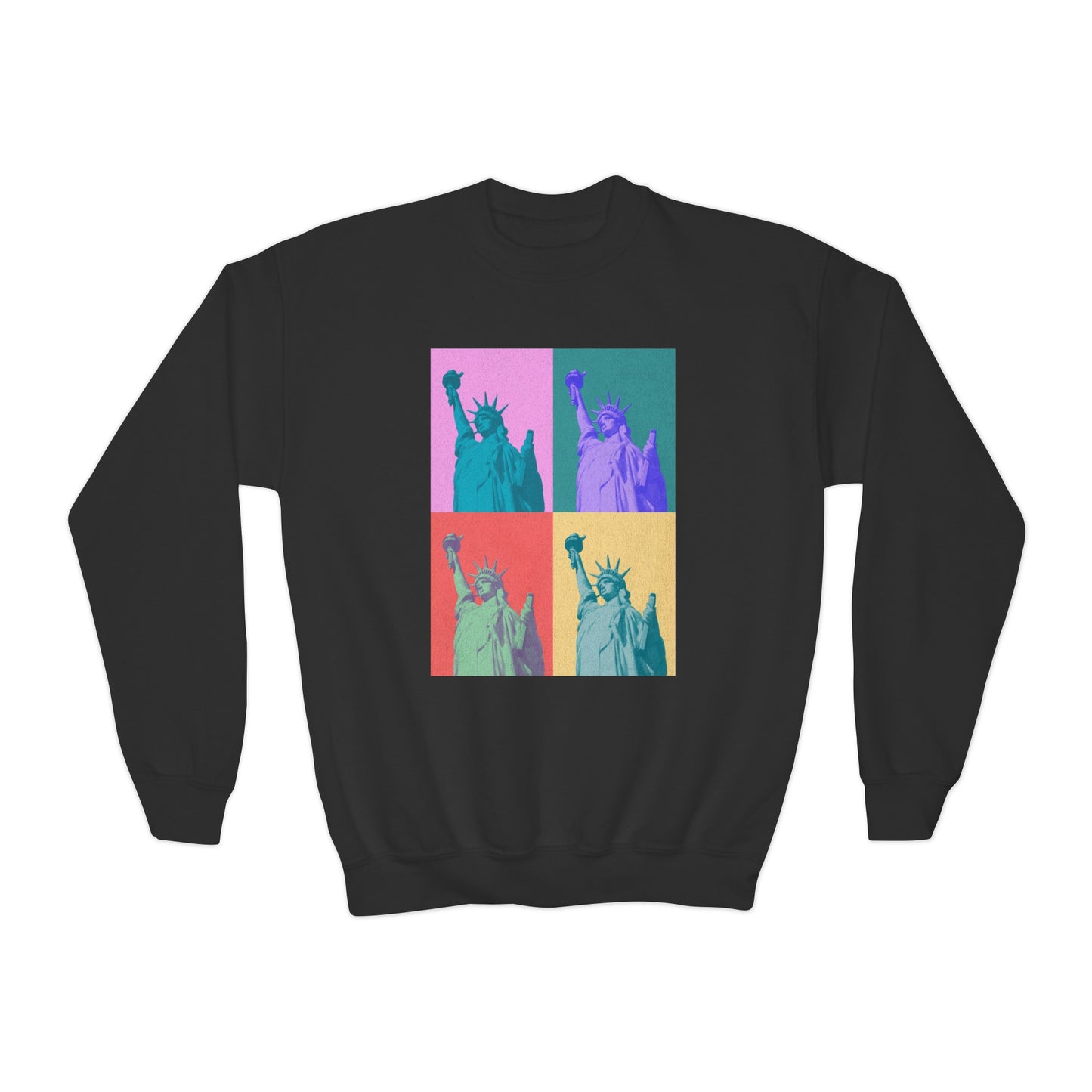 Statue of Liberty - Youth Crewneck Sweatshirt