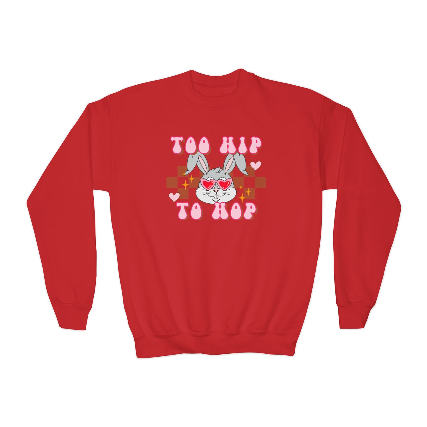 Too Hip to Hop - Youth Crewneck Sweatshirt