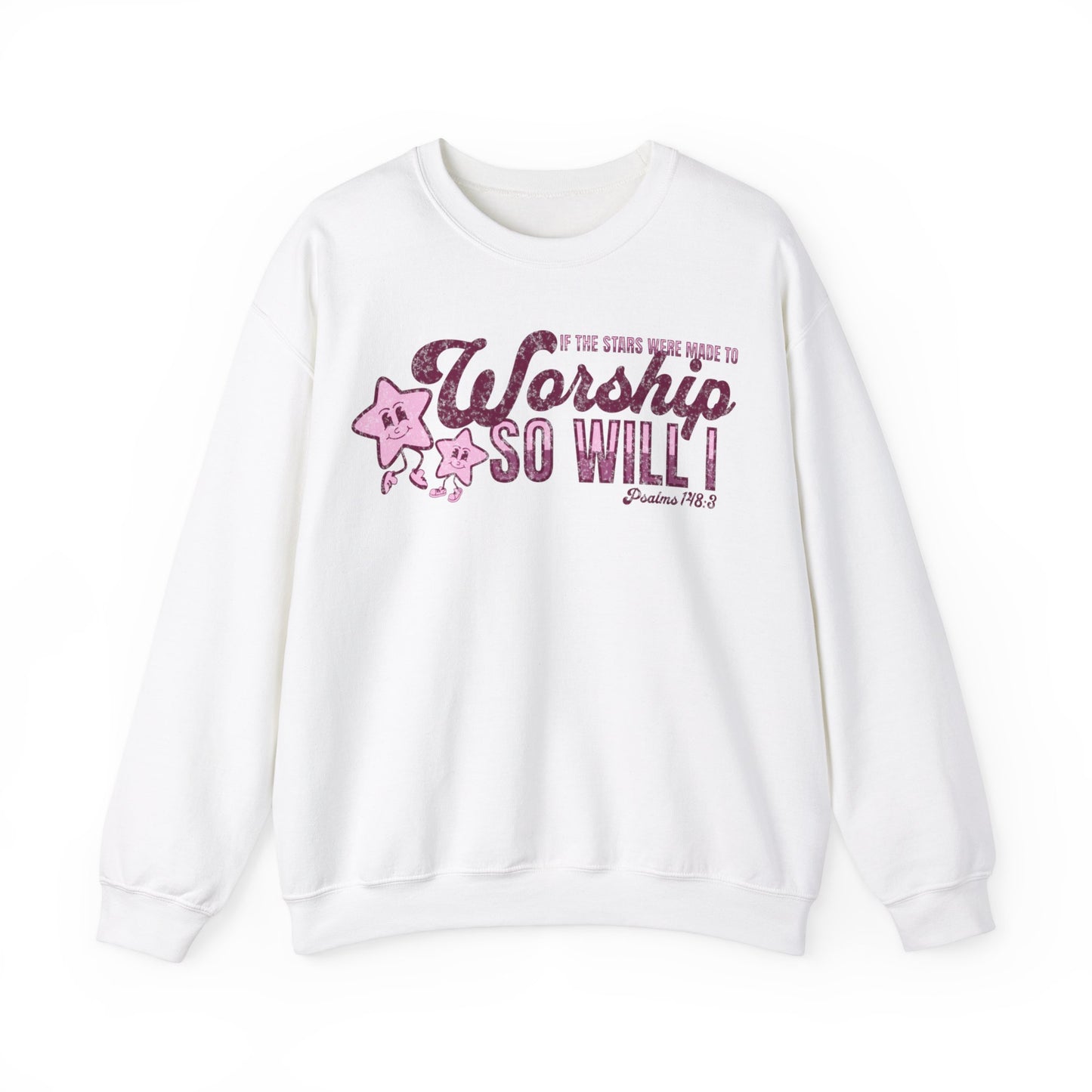 Psalms 148:3 Bible Verse - Unisex Heavy Blend™ Crewneck Sweatshirt