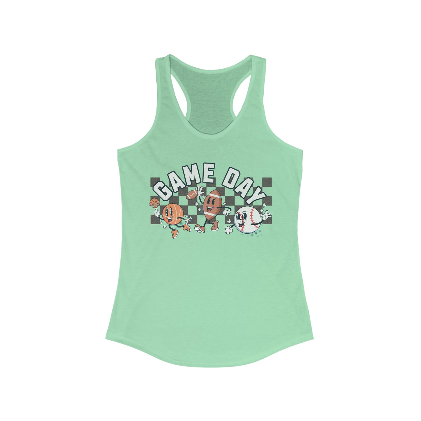 Game Day - Women's Ideal Racerback Tank