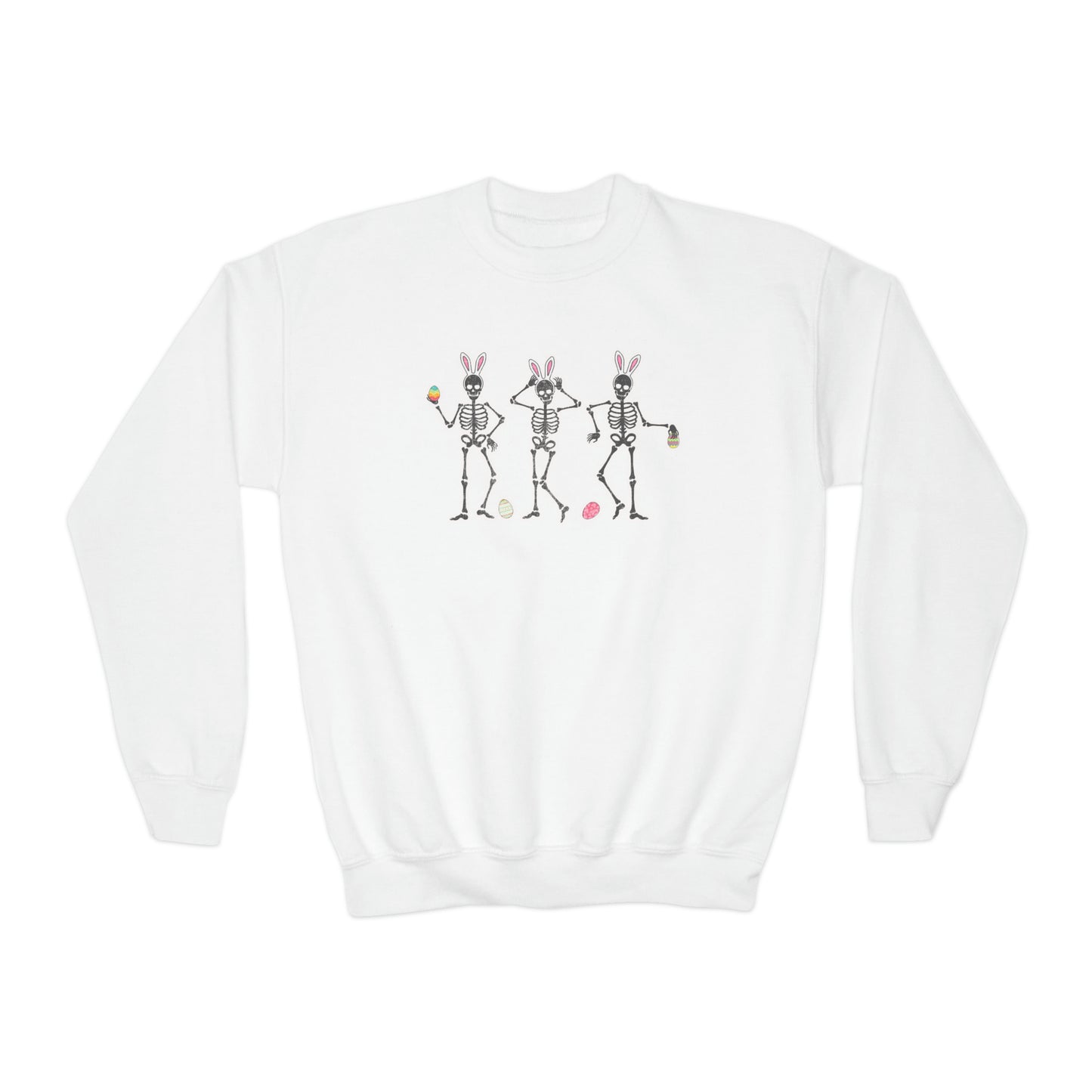 Easter Skeletons - Youth Crewneck Sweatshirt