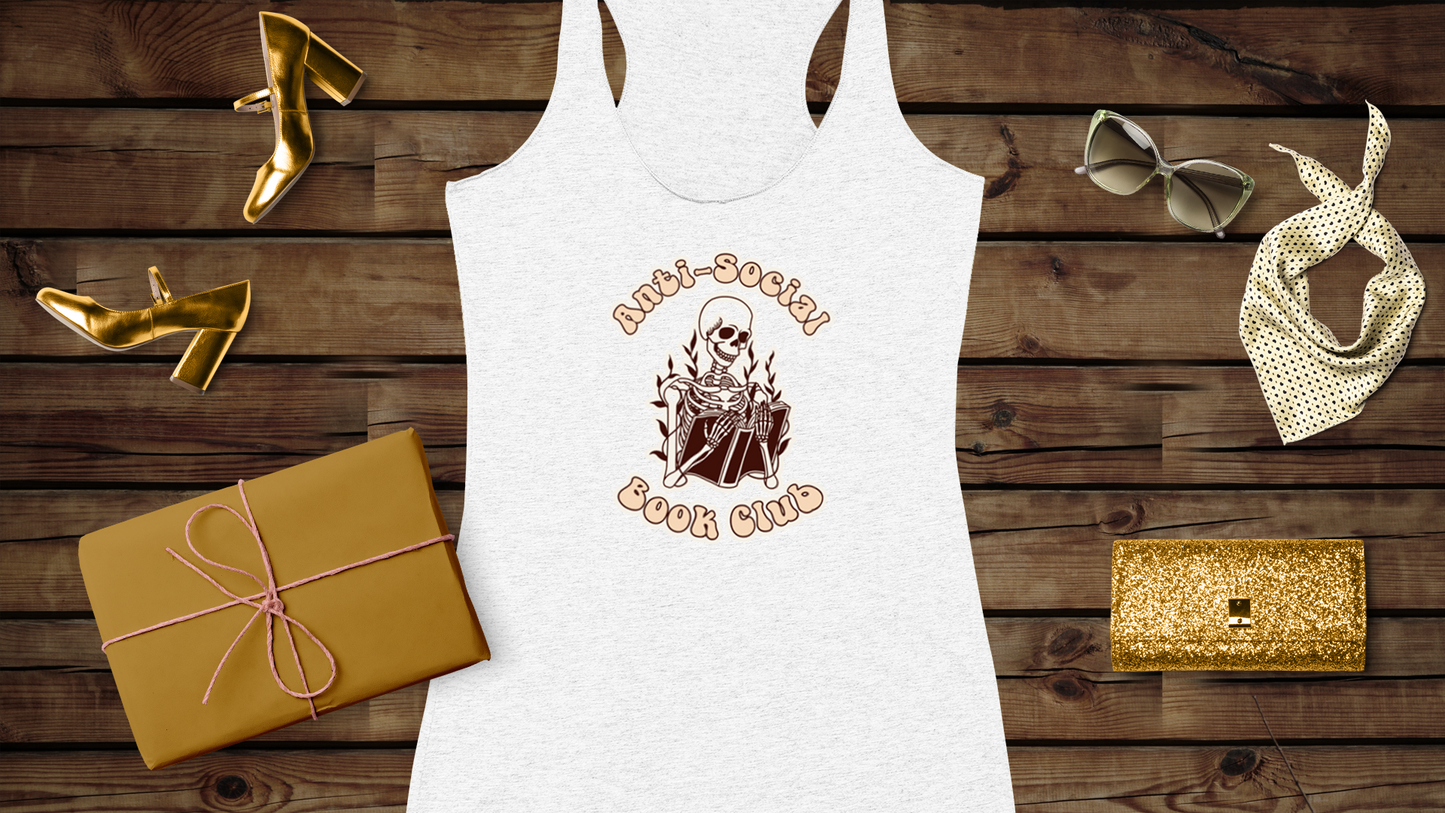 Anti-Social Book Club - Women's Ideal Racerback Tank