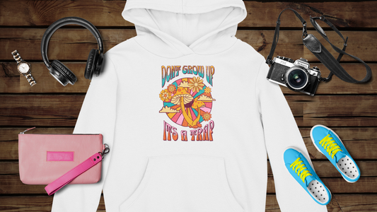 Don’t Grow Up, It’s a Trap - Unisex Heavy Blend™ Hooded Sweatshirt