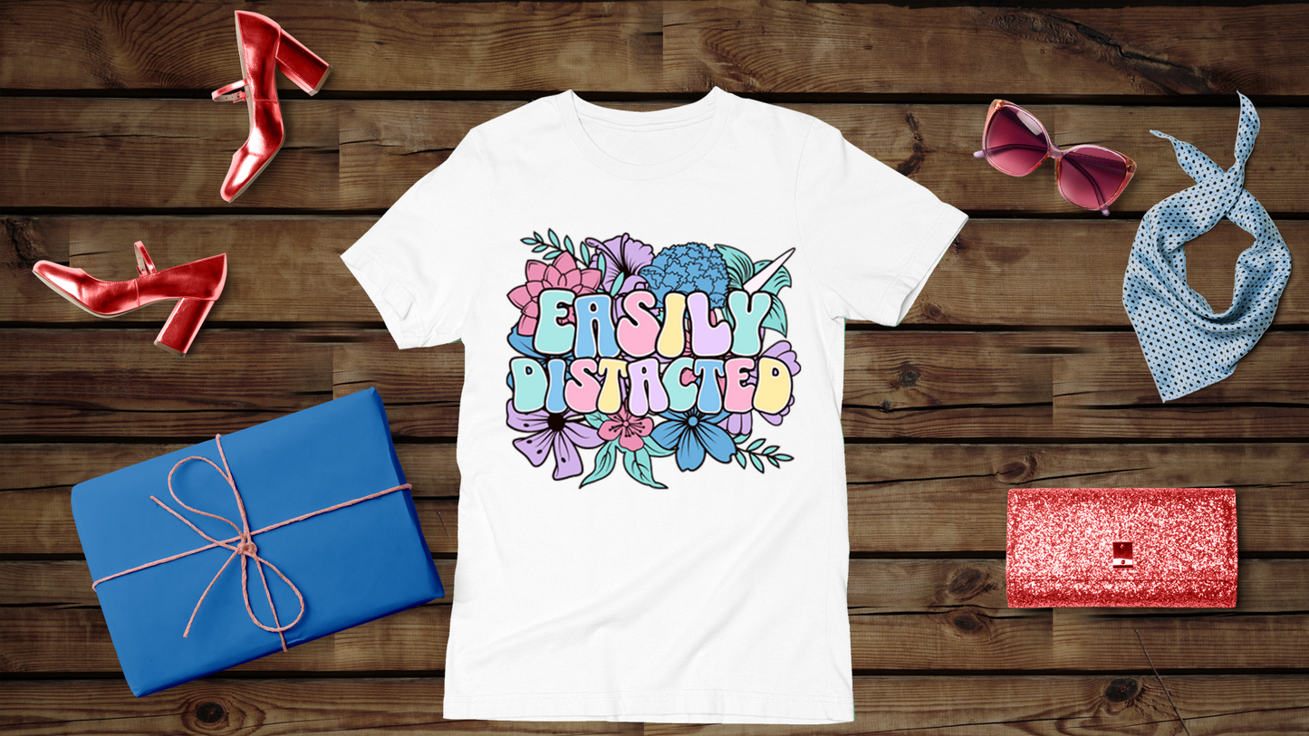 Easily Distracted - Unisex T-Shirt