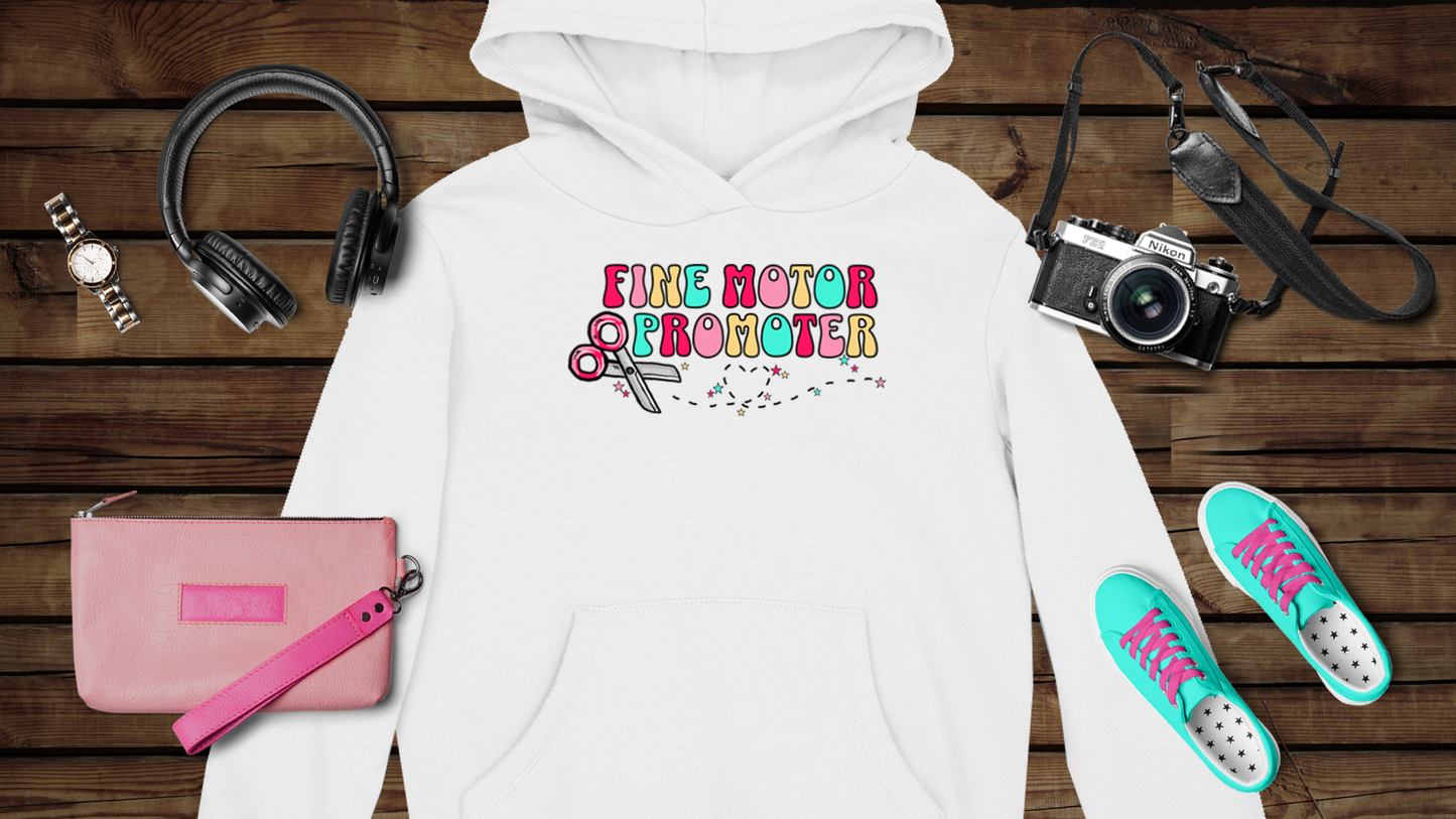 Fine Motor Promoter - Unisex Heavy Blend™ Hooded Sweatshirt