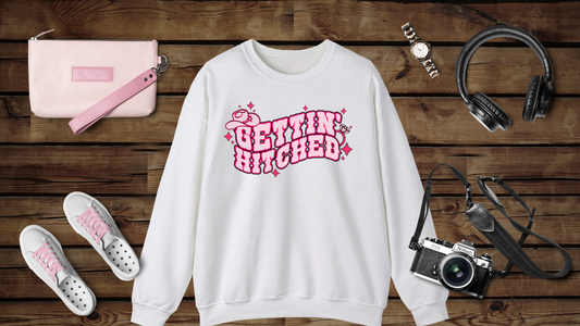 Gettin’ Hitched - Unisex Heavy Blend™ Crewneck Sweatshirt