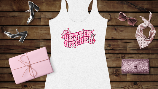 Gettin’ Hitched - Women's Ideal Racerback Tank