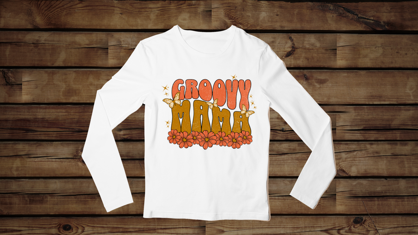 Groovy Mama - Unisex Classic Long Sleeve T-Shirt