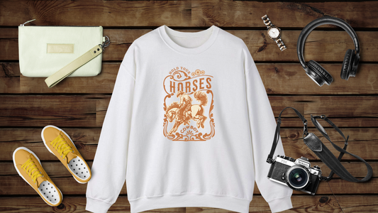 Hold Your Horses - Unisex Heavy Blend™ Crewneck Sweatshirt