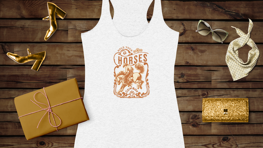 Hold Your Horses - Women's Ideal Racerback Tank