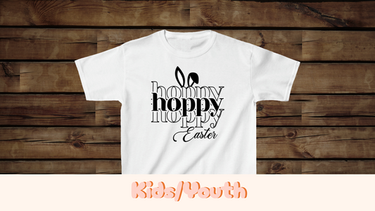 Hoppy Easter - Kids Heavy Cotton™ Tee