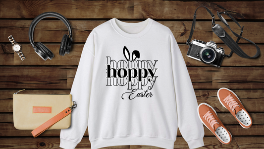 Hoppy Easter - Unisex Heavy Blend™ Crewneck Sweatshirt