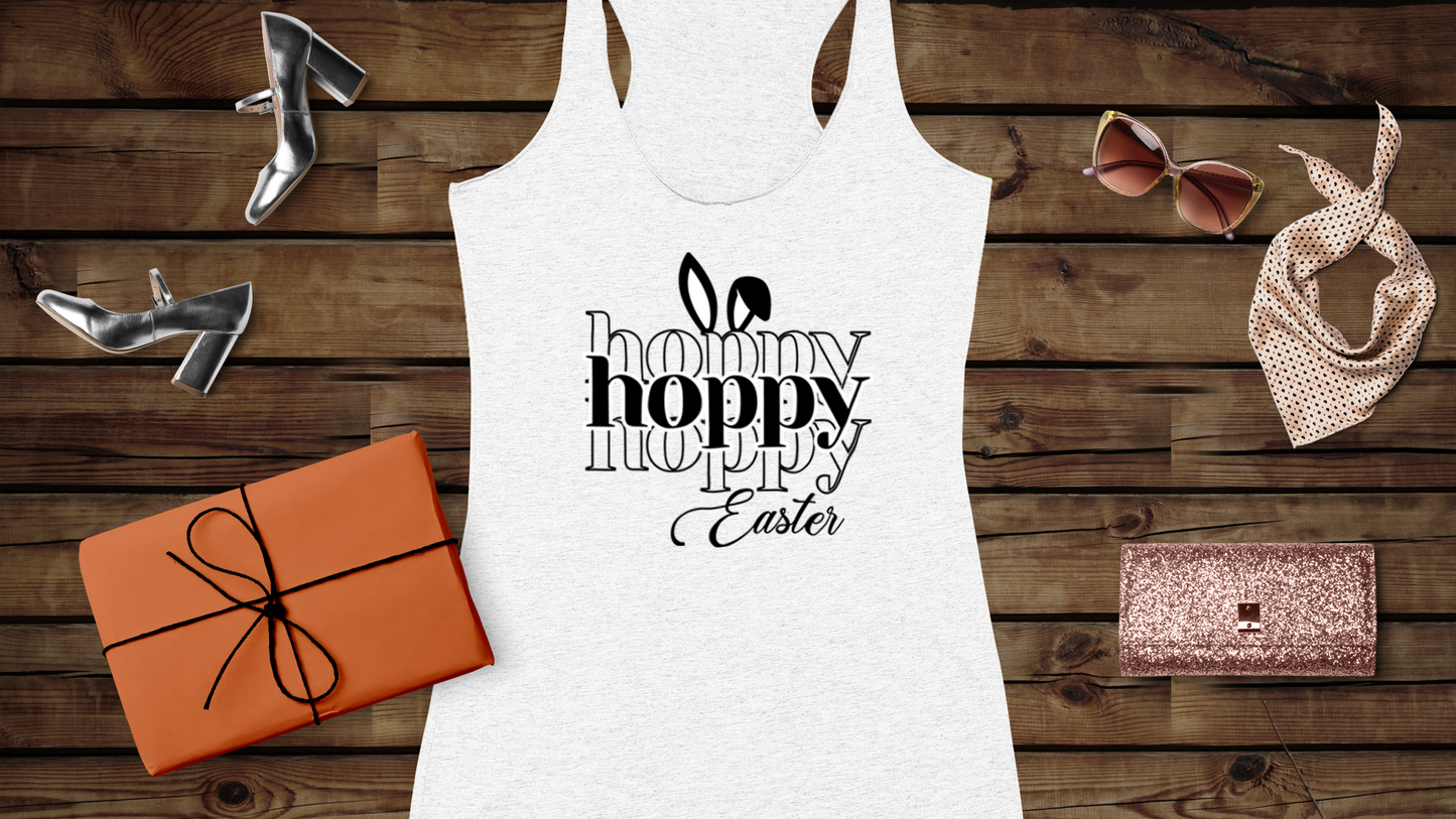 Hoppy Easter - Women's Ideal Racerback Tank