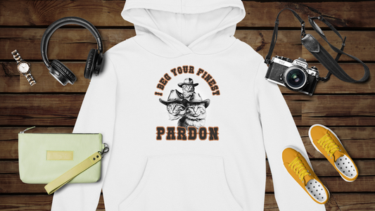 I Beg Your Finest Pardon - Unisex Heavy Blend™ Hooded Sweatshirt