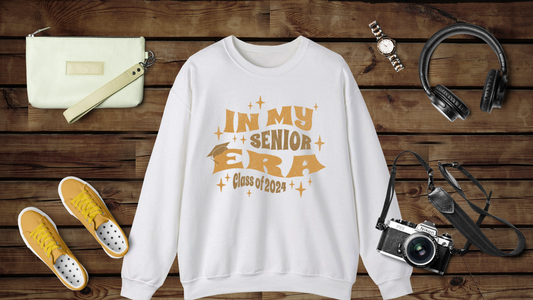 In My Senior Era - Unisex Heavy Blend™ Crewneck Sweatshirt