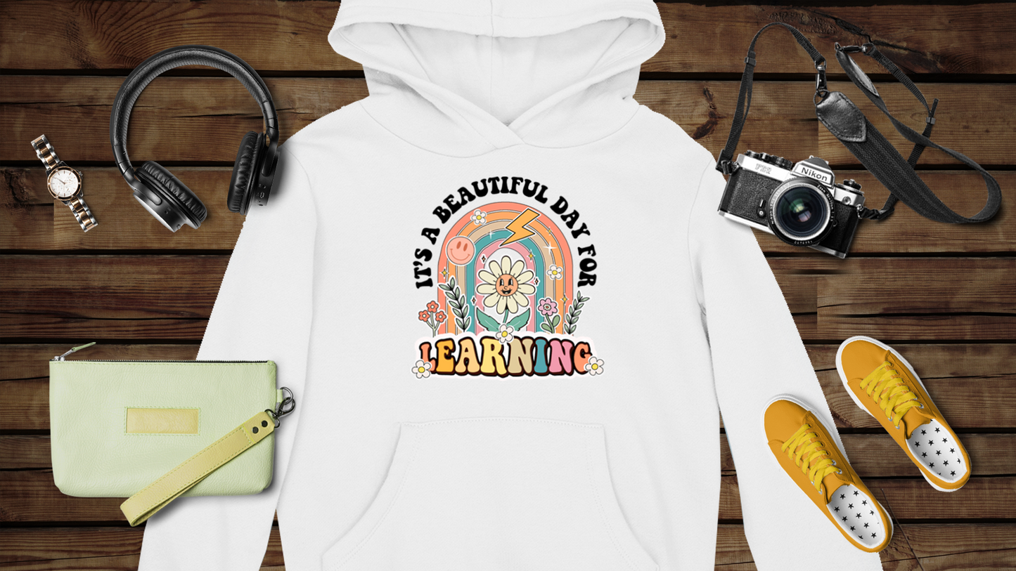 It’s a Beautiful Day for Learning - Unisex Heavy Blend™ Hooded Sweatshirt