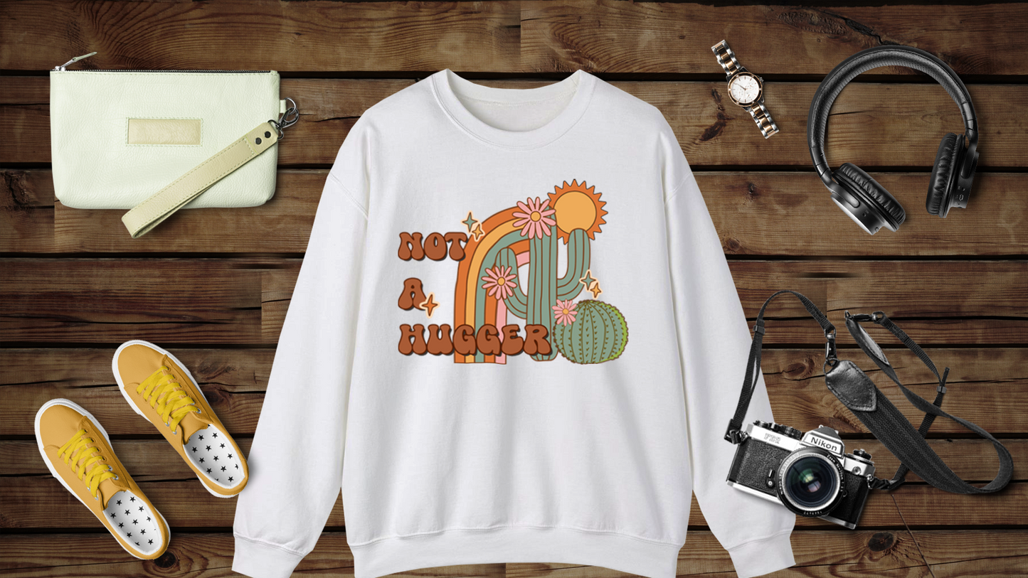 Not a Hugger - Unisex Heavy Blend™ Crewneck Sweatshirt