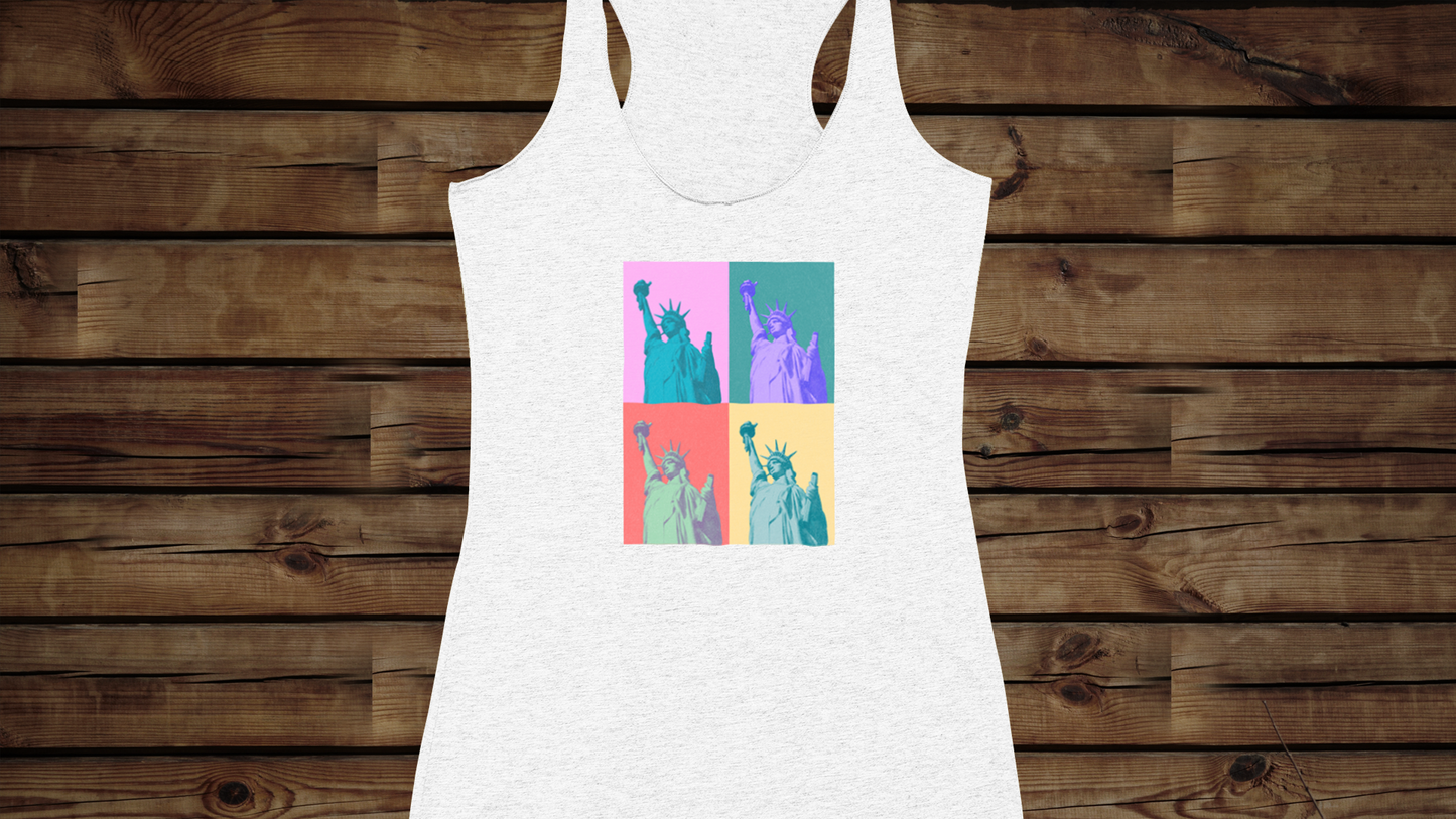 Statue of Liberty - Women's Ideal Racerback Tank