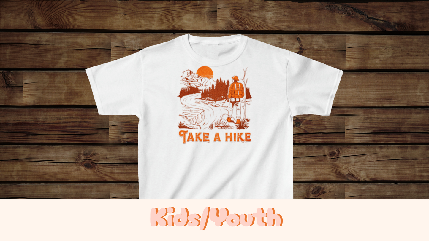 Take A Hike - Kids Heavy Cotton™ Tee