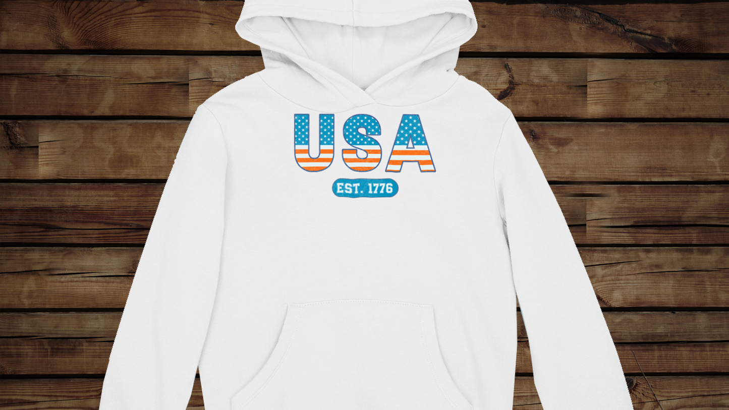 Vintage USA - Unisex Heavy Blend™ Hooded Sweatshirt