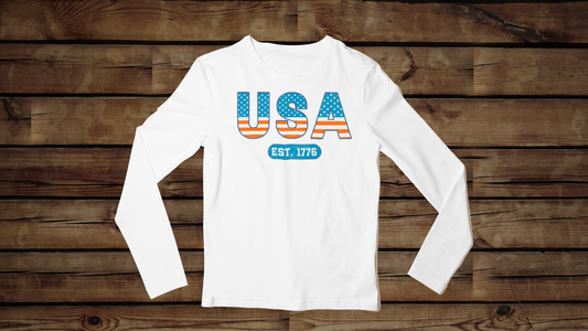 Vintage USA - Unisex Classic Long Sleeve T-Shirt