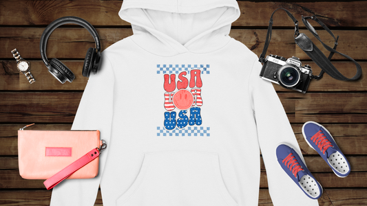 USA USA USA - Unisex Heavy Blend™ Hooded Sweatshirt