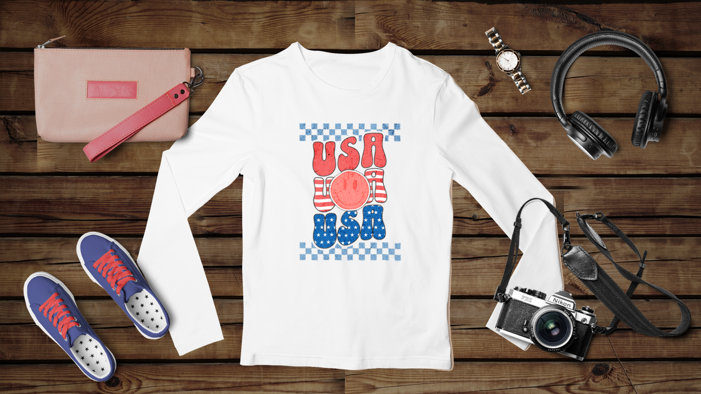 USA USA USA - Unisex Classic Long Sleeve T-Shirt