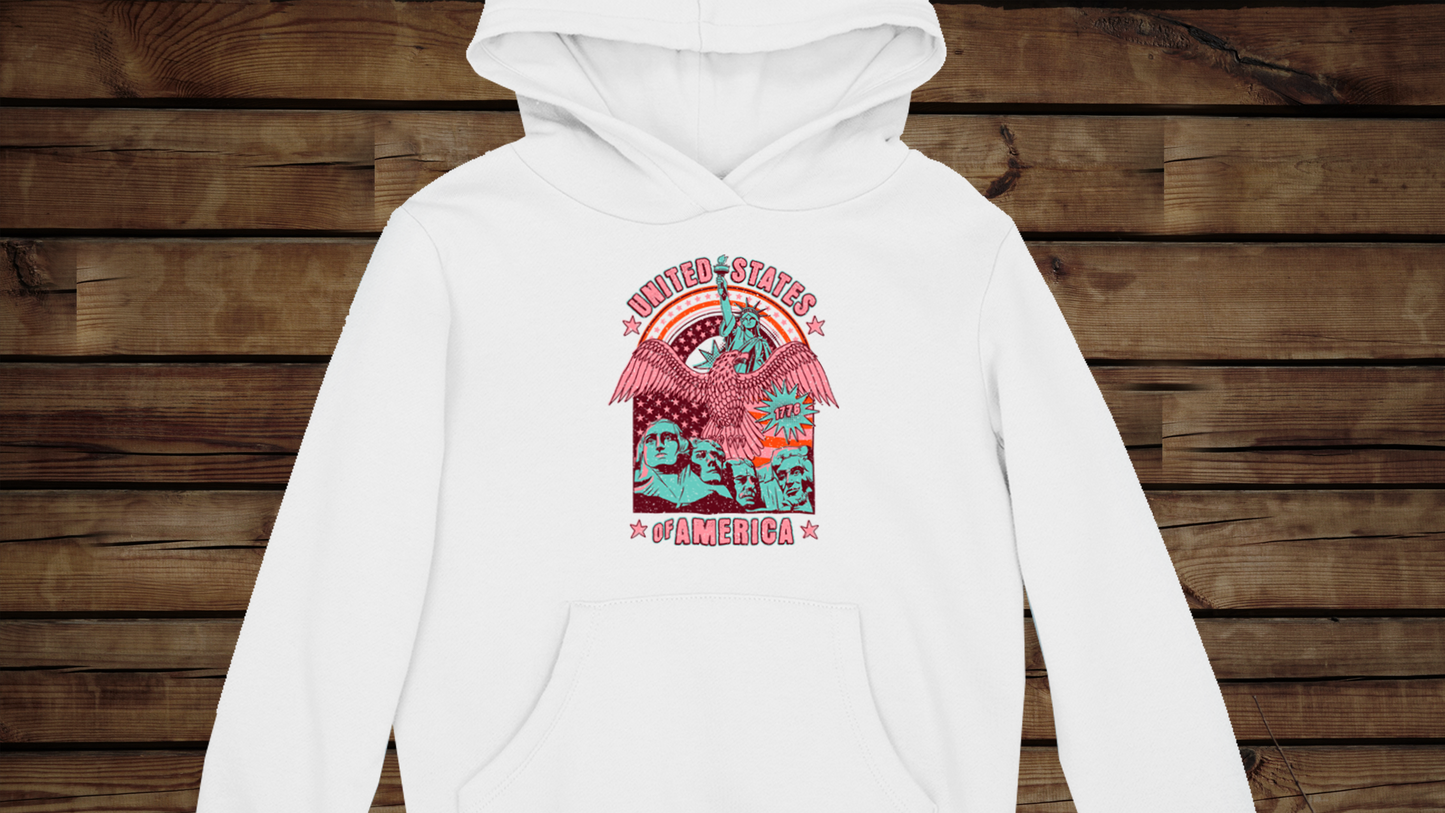 United States of America - Unisex Heavy Blend™ Hooded Sweatshirt