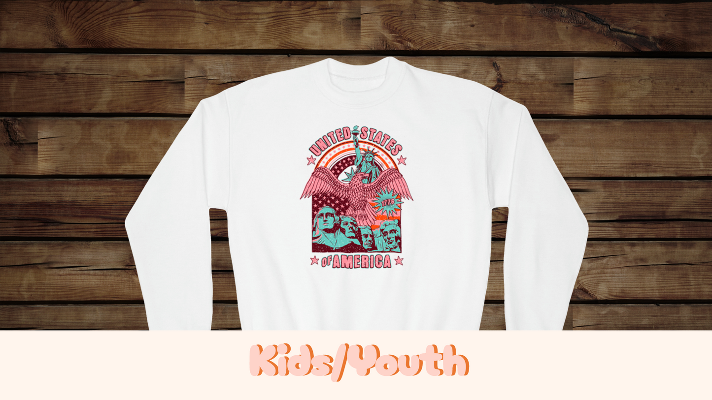 United States of America - Youth Crewneck Sweatshirt