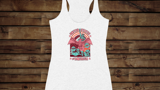 United States of America - Women's Ideal Racerback Tank